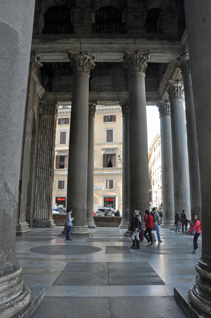 Rome Pantheon Detail