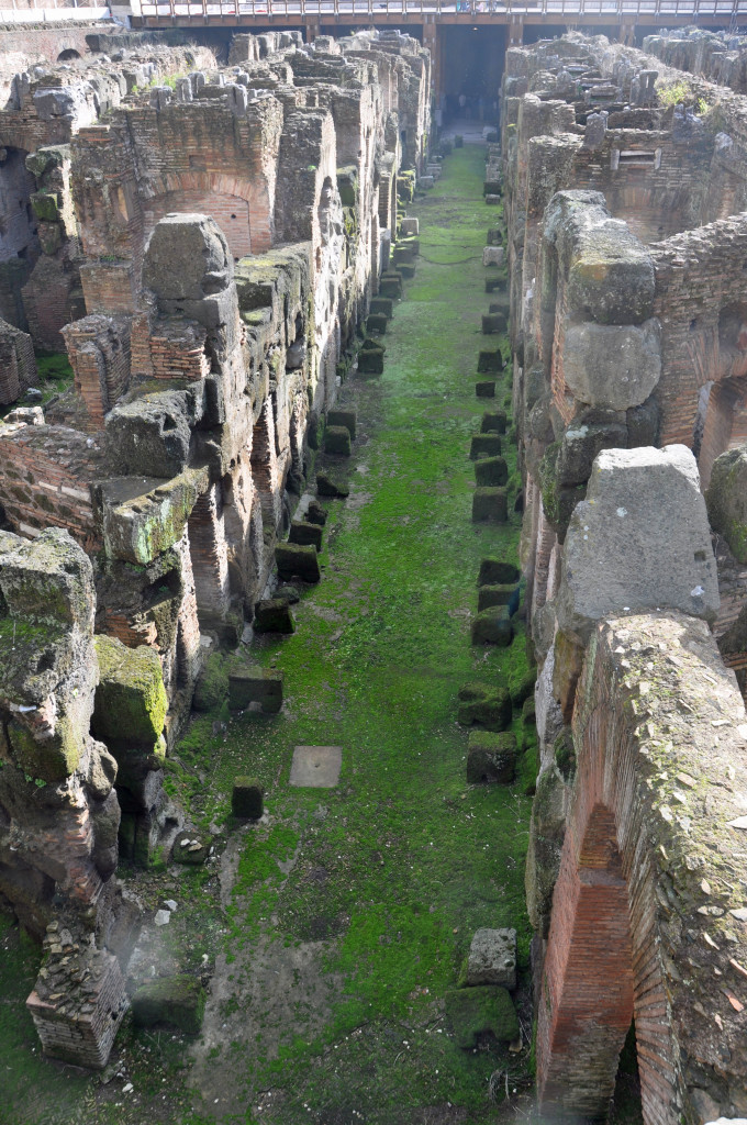 Rome Colosseum Detail