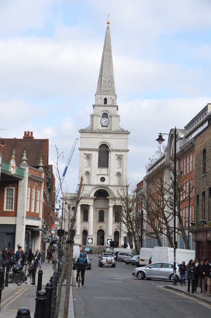 View of Christ Church from Spitalfields
