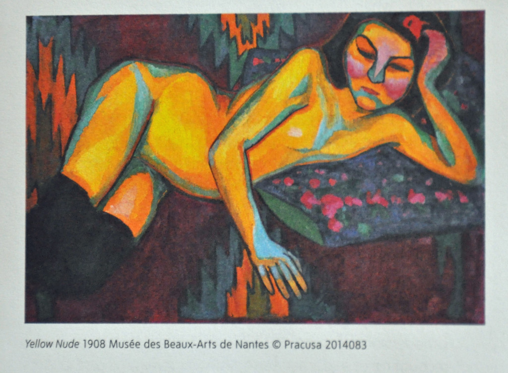 Sonia Delauney Yellow Nude 1908