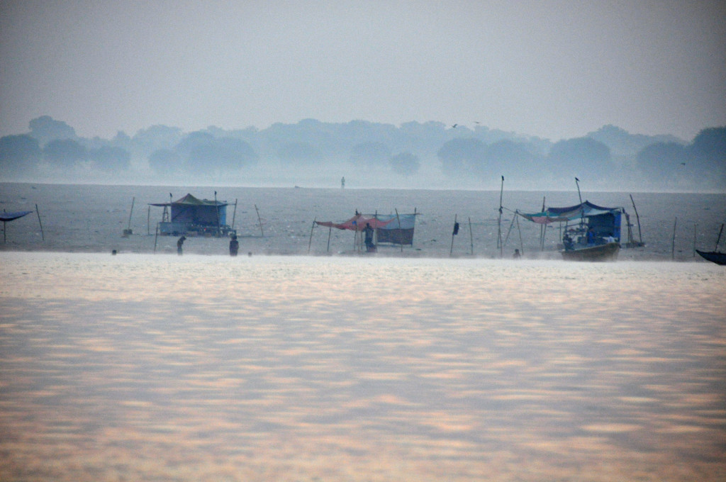 View away from Varanasi