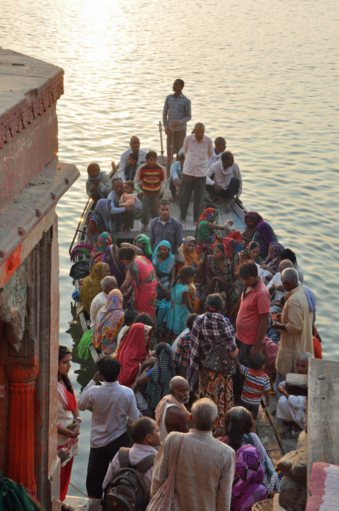 Tourists Varanasi