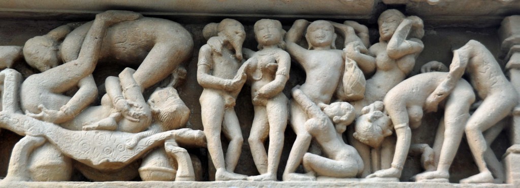 Orgy, Lakshmana temple, Khajuraho