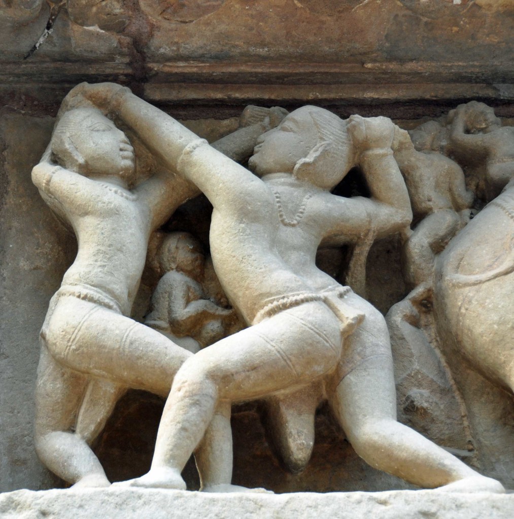 Wrestling, Lakshmana temple, Khajuraho