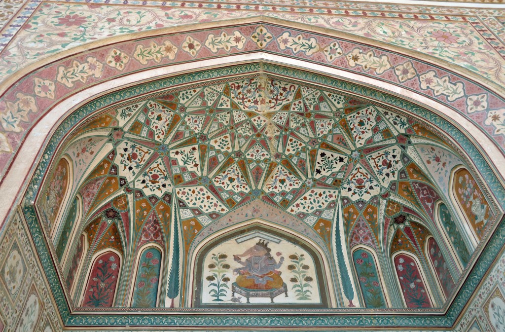 Ganesh detail, Amber Fort