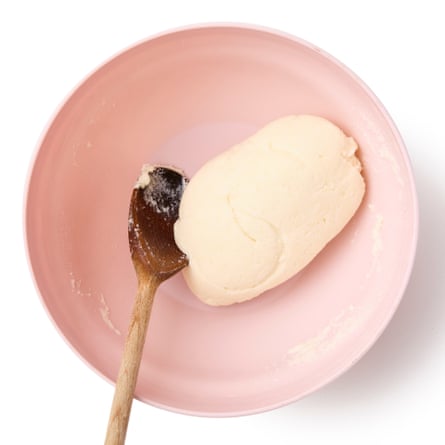 01c Felicity Cloake’s arepas . stir in until the mix comes together into a soft dough (add more liquid if necessary).